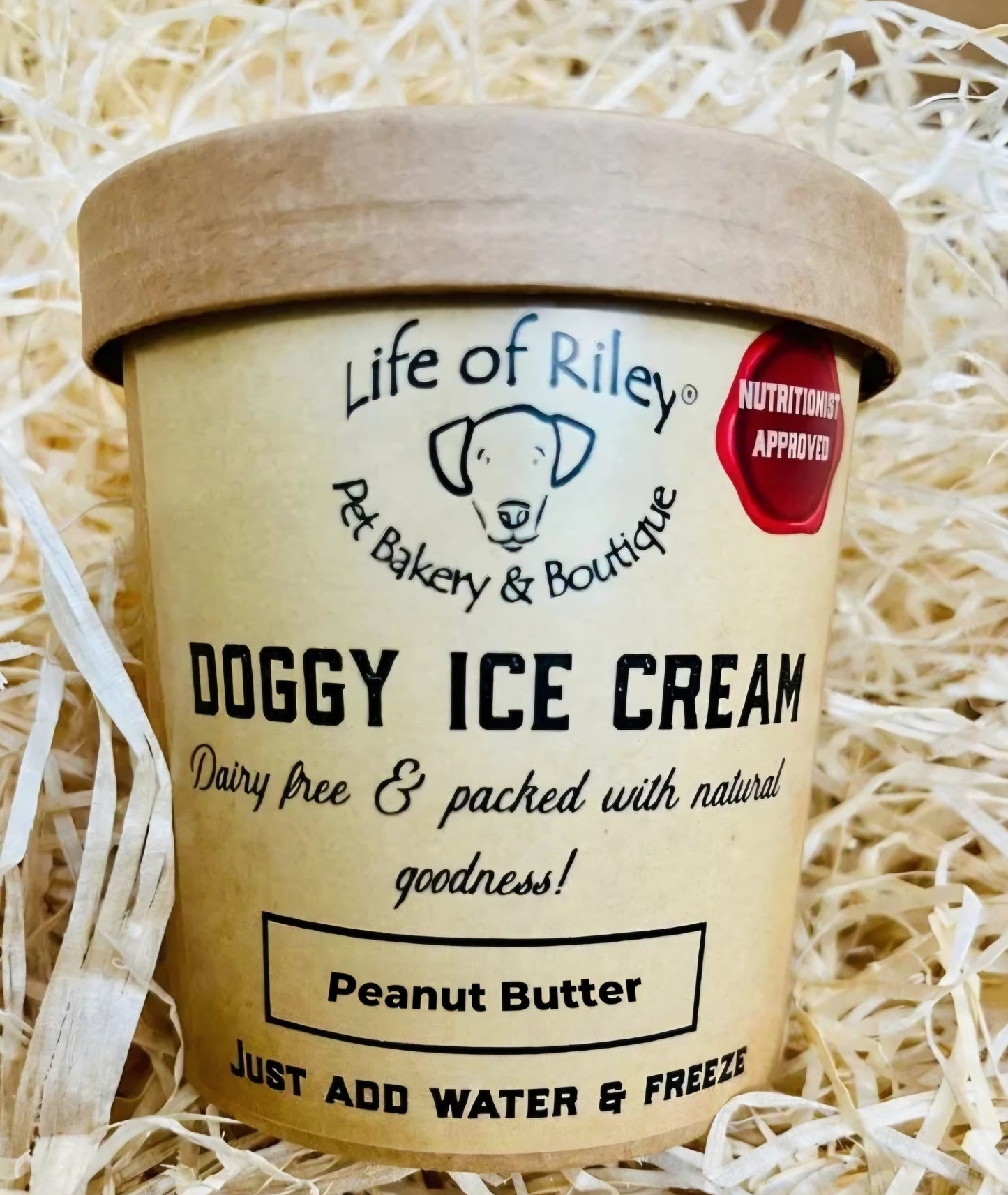 Doggy ice cream ( PNUT BUTTER )