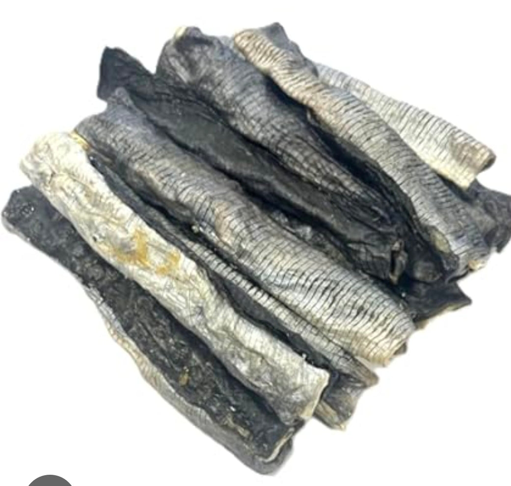 100% fish skin rolls